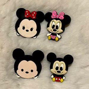 Shoe charms “Mickey mouse Minnie Mouse” jibbitz